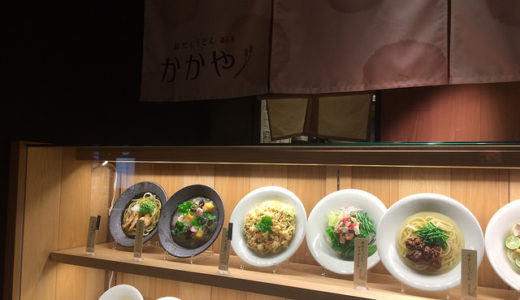 おだしうどん　かかや　大手町 OOTEMORI にある美味しいうどん屋さん　出汁が美味い　うどんもコシがある