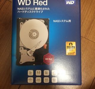 Western Digital WD40EFRXをReadyNASの拡張ディスクとして購入