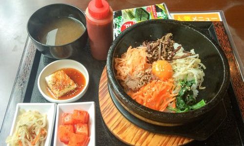 海浜幕張駅近くの韓国料理店 李さんの台所でランチに美味しい石焼きビビンパを食べてきた