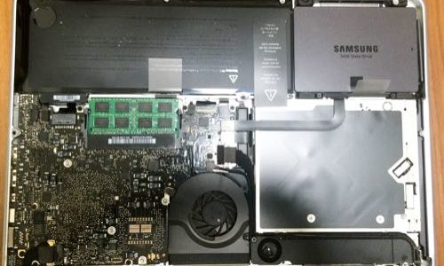 MacBook Pro mid2009のバッテリーが膨らんだのでバッテリー交換しました