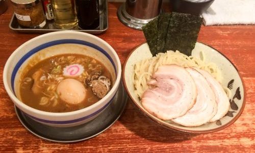 (閉店)海浜幕張駅近くの前勝軒で特製つけ麺を食す