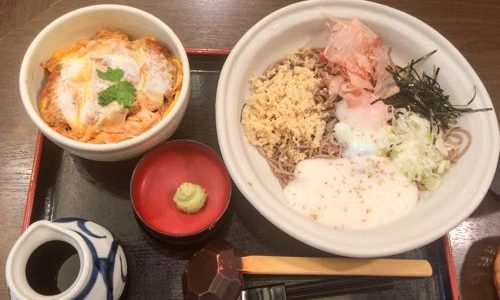 海浜幕張駅で蕎麦とかつ丼食べたいならそじ坊 プレナ幕張へ行こう