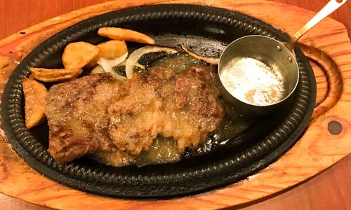 カウボーイ家族北葛西店に行ってステーキを食べて来たよ