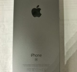 iPhoneSEを購入しました