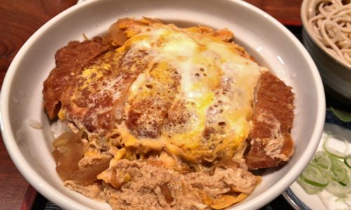 水天宮にある隠れ家的な蕎麦屋「天龍」でカツ丼をいただく【水天宮　蕎麦　かつ丼】