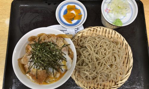 人形町にあるそば処丸富で蕎麦屋らしいカツ丼を味わってきた